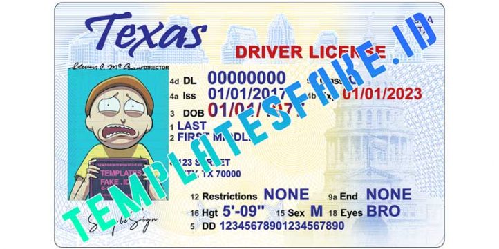 texas new drivers license barcode format